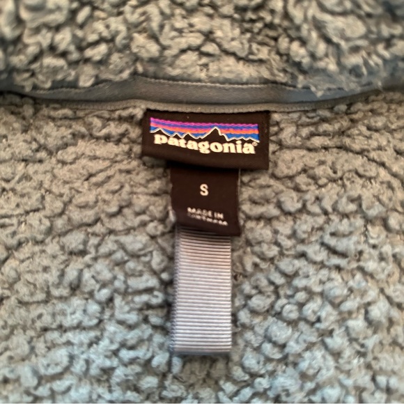 Patagonia Women’s Los Gatos Fleece Pullover 1/4 Zip Shadow Blue Small Outdoors - Picture 4 of 9
